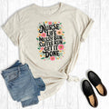 Boho Floral Nurse Life Graphic Tee