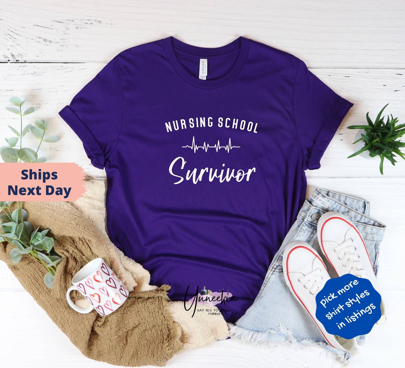 Nursing School Survivor T-Shirt