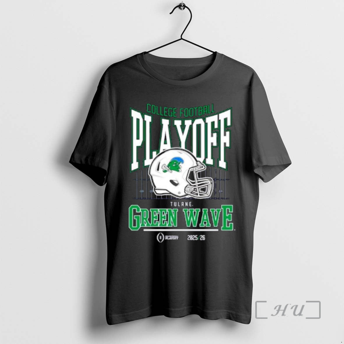 Officials Tulane Green Wave College Football Playoff 2025 26 Playoff Bound Ornaments Premium T Shirts