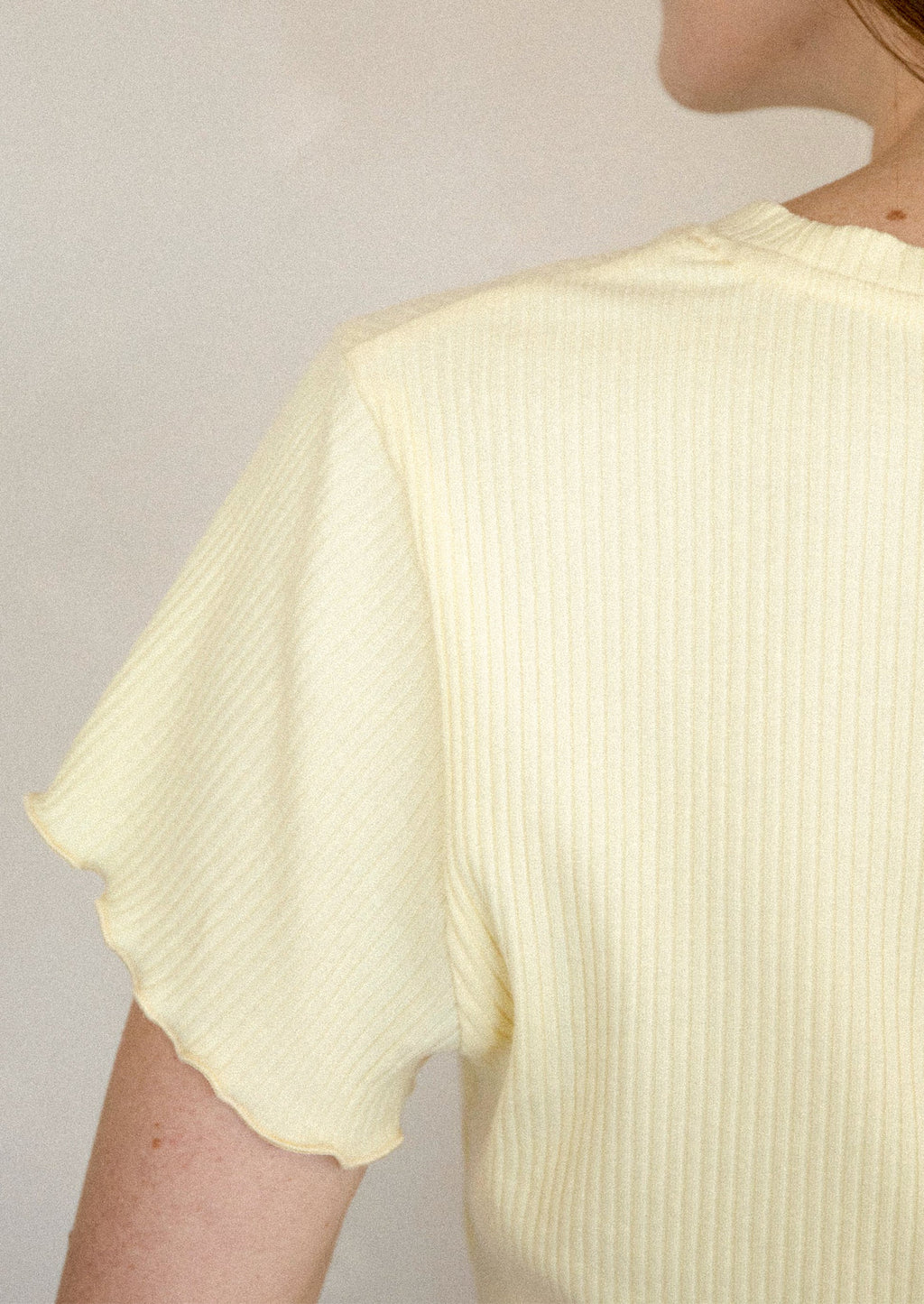 Joni Ribbed Baby Tee