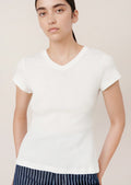 Ridge Fitted Cotton Tee