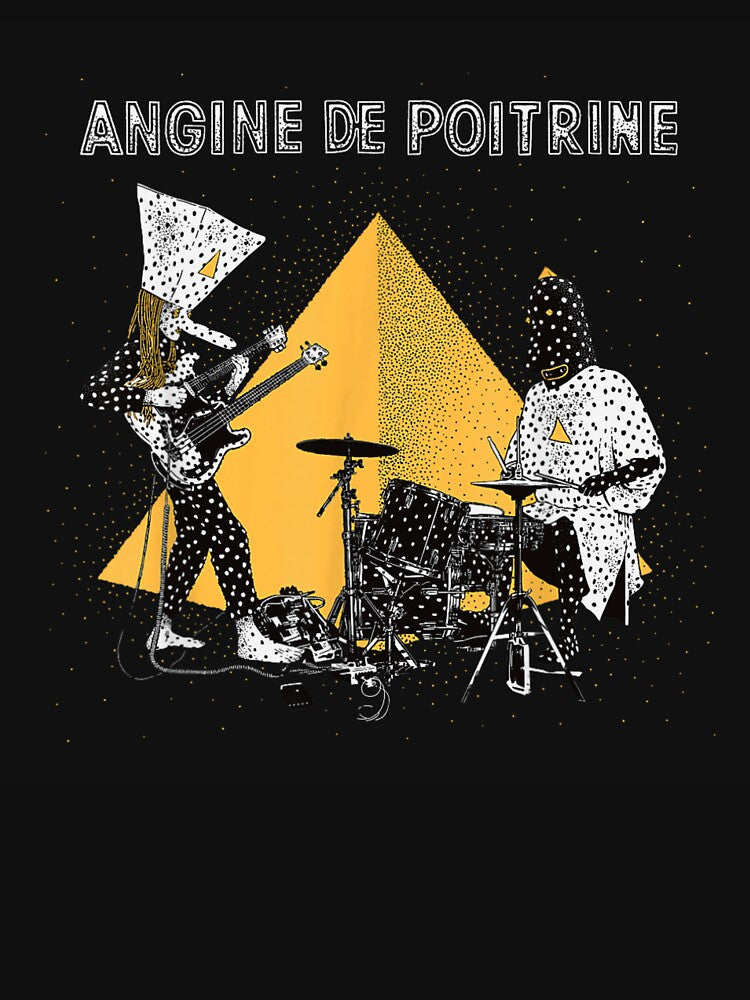 Angine De Poitrine Surreal Indie Music Band Avant Garde Art Illustration by thecornerhouse