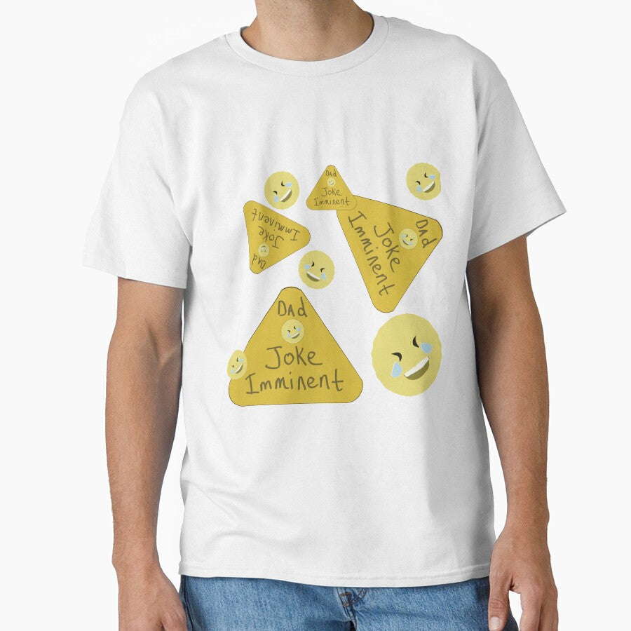 Warning: Dad Joke Imminent by GreenElizabeth Unisex T-shirt, Sweatshirt, Hoodie, Long Sleeve Tee