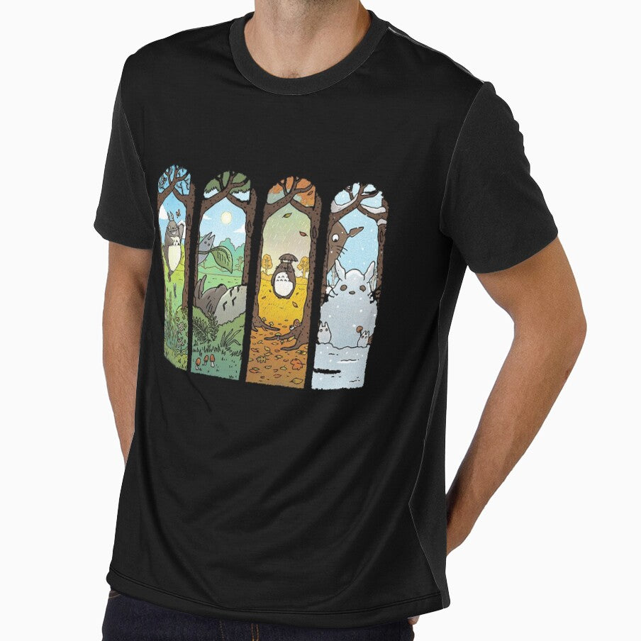 toto.manga €€totoro studio ghibli spirited away€€ by atiraaksaa Unisex T-shirt, Sweatshirt, Hoodie, Long Sleeve Tee