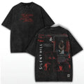 Silent Hill F Horror Game Washed Tshirt unisex graphic game movie Gaming Top gra Unisex T-shirt, Sweatshirt, Hoodie, Long Sleeve Tee