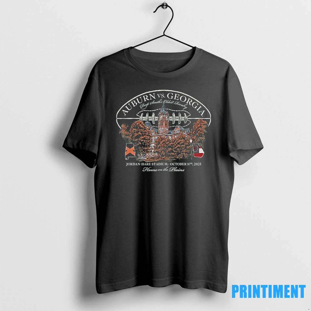 Auburn Vs Georgia 2025 Home Of The Plains Tshirts Sweater Unisex T-shirt, Sweatshirt, Hoodie, Long Sleeve Tee