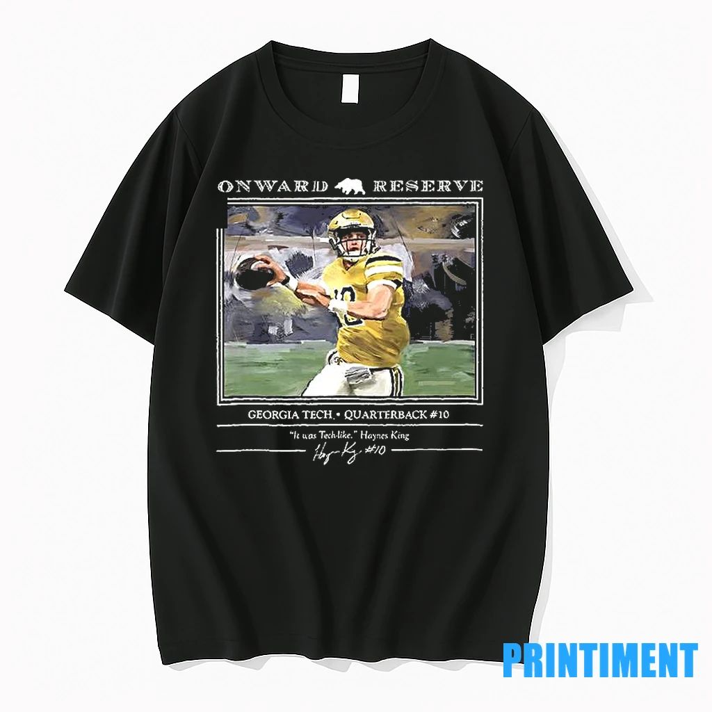 Onward Reserve Georgia Tech Quarterback 10 It Was Tech Like Hanyes King Tshirts Sweater Unisex T-shirt, Sweatshirt, Hoodie, Long Sleeve Tee
