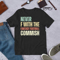 Never F With the Fantasy Football Commish Funny Commissioner Unisex t-shirt Unisex T-shirt, Sweatshirt, Hoodie, Long Sleeve Tee